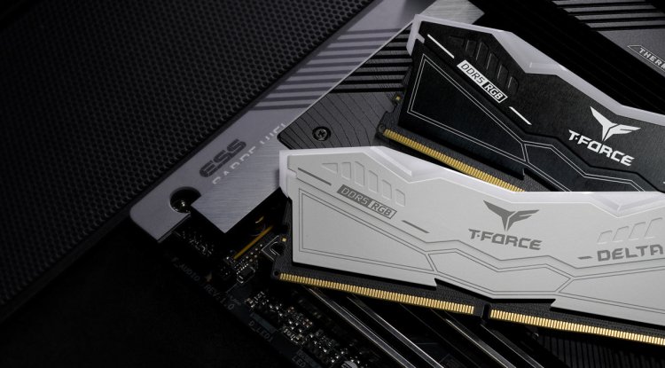 TeamGroup T-Force Delta Rgb 32Gb (16GBx2) Ddr5 6000Mhz Desktop Ram Black