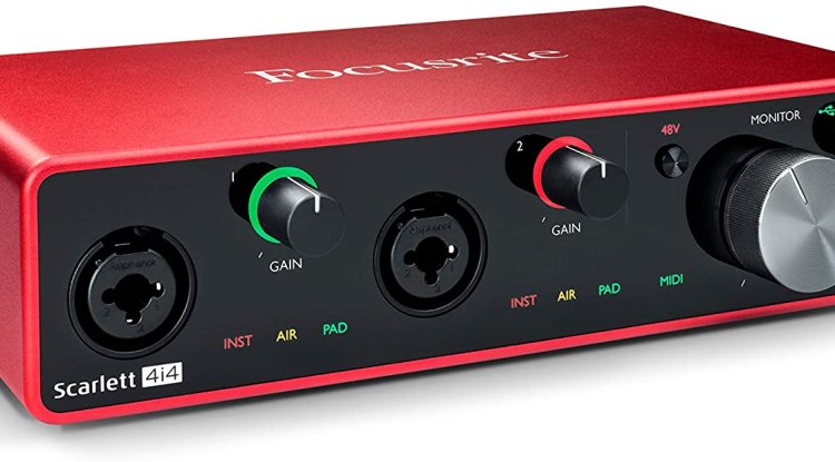 Focusrite Scarlett 4i4 (3rd Gen) USB Audio Interface