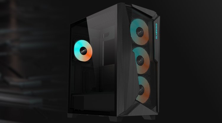 Gigabyte C301 Glass V2 Atx Mid Tower Cabinet Black