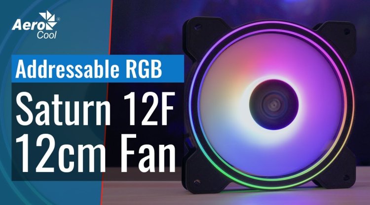 Aerocool Saturn 12F ARGB 120mm Fan