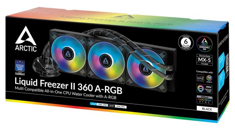 Arctic Liquid Freezer II 360mm ARGB AIO Liquid CPU Cooler
