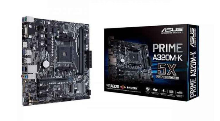 ASUS PRIME A320M-K DDR4 Motherboard