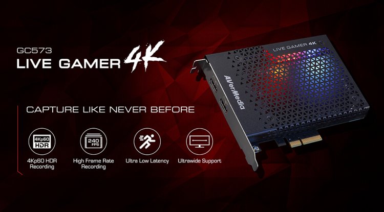 AVerMedia GC573 Live Gamer 4K PCIe Capture Card