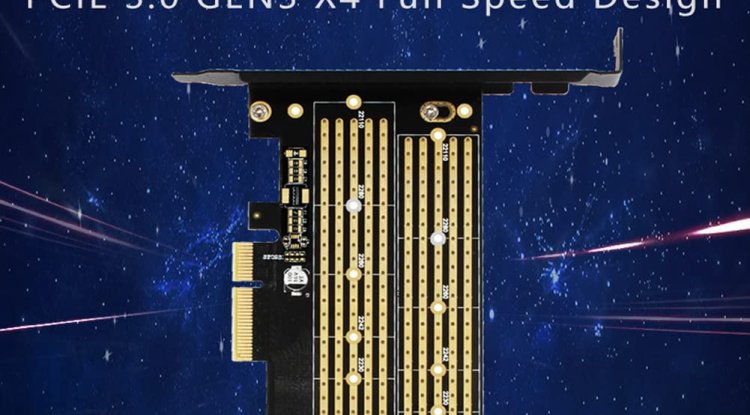 Orico M.2 NVMe to PCI-E 3.0 x4 Expansion Card