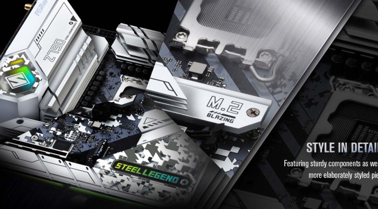 ASRock Z790 Steel Legend Wi-Fi DDR5 Motherboard
