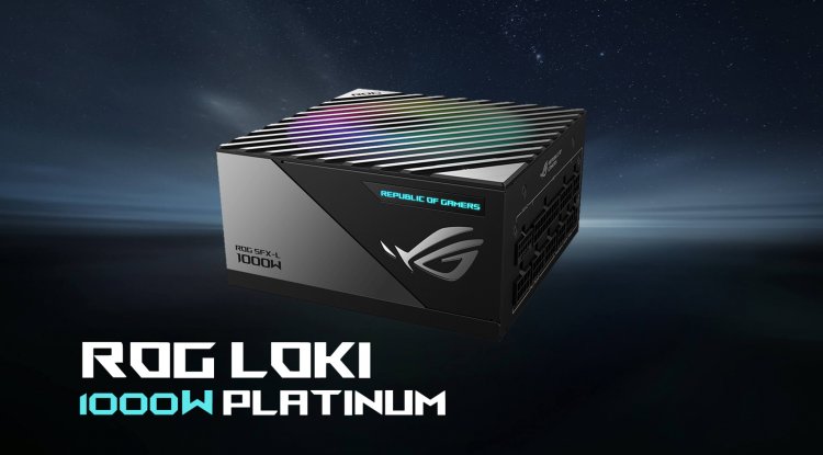 Asus Rog Sfx Loki 1000P 1000 Watt Platinum ATX 3.0 Power Supply