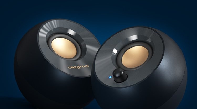 Creative Pebble V2 USB-C Speaker Black