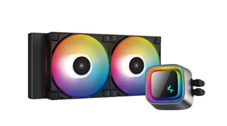 Deepcool Gammaxx LE520 ARGB 240mm CPU Liquid Cooler (Black)