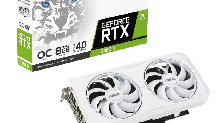 Asus Dual GeForce Rtx 4060 Ti White Oc Edition 8Gb Gddr6 Graphics Card
