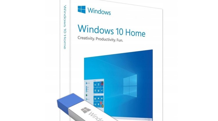 Microsoft Windows 10 Home 32 Bit/64 Bit (Pen Drive)
