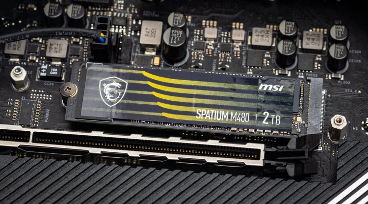 MSI Spatium M461 PCIe 4.0 NVMe M.2 SSD 500GB