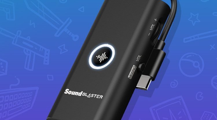 Creative Sound Blaster G3 Portable USB-C DAC AMP