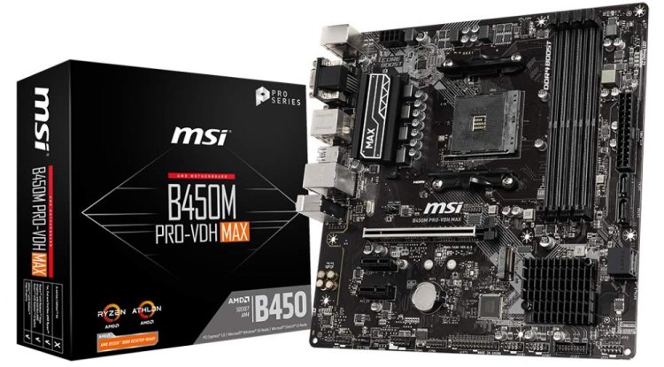 MSI B450M-A Pro Max Motherboard