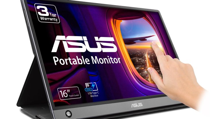 ASUS ZenScreen Touch MB16AMT IPS 15.6in Portable Monitor