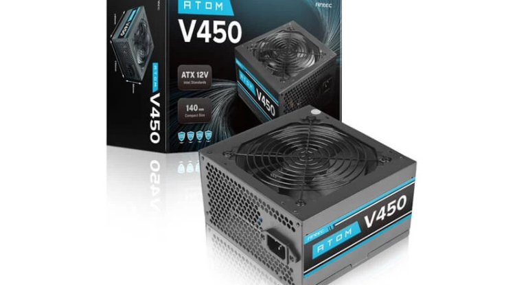 ANTEC ATOM V450 V2 IN 450 WATT POWER SUPPLY