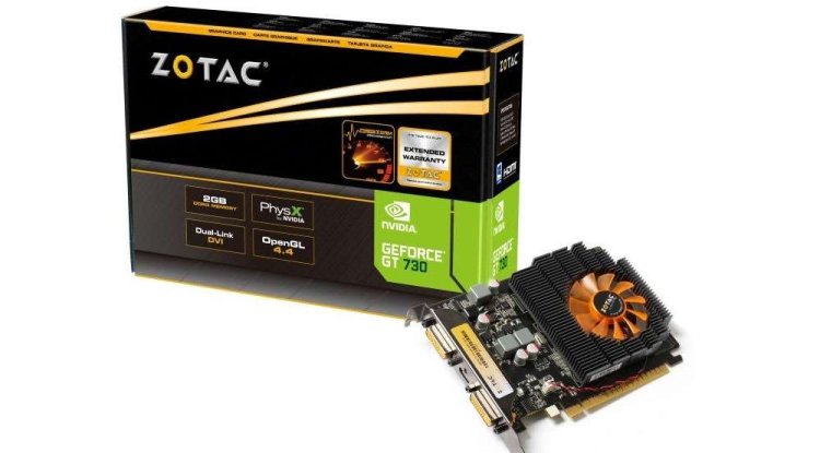 ZOTAC GEFORCE GT 730 ZONE EDITION 4GB GDDR3
