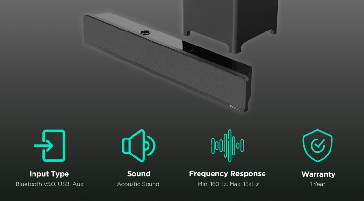 Croma CRES1098 240W Bluetooth Soundbar