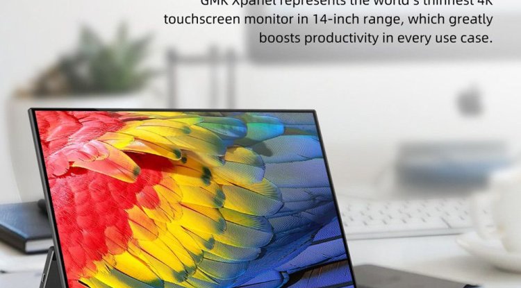 GMKTEC KD1 14 "4K Uhd Ips Osd Touch Menu Draagbare Monitor