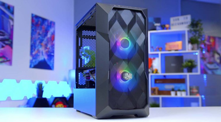 Cooler Master MasterBox TD300 Mini Tower ARGB Mesh Case
