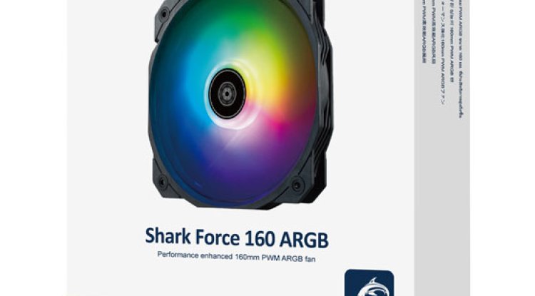 Silverstone Shark Force 160 ARGB Performance 160mm PWM Fan