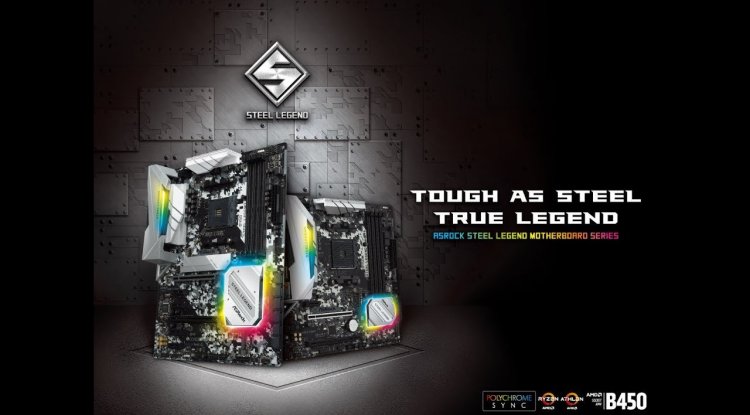 ASRock B450 Steel Legend Motherboard