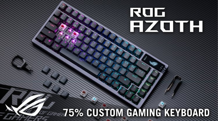 ASUS ROG Azoth M701 Hot-Swap Mechanical Keyboard NX Brown