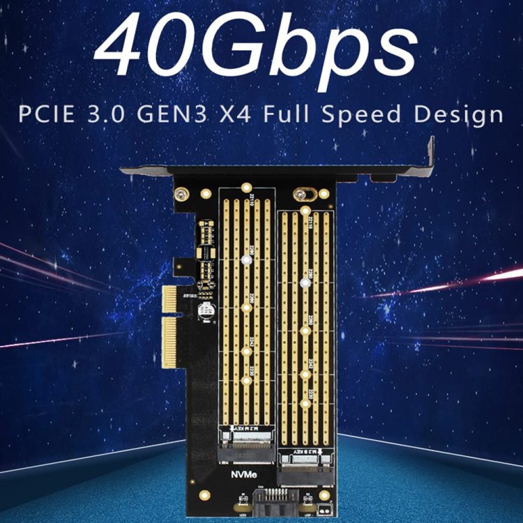 Orico M.2 NVMe to PCI-E 3.0 x4 Expansion Card