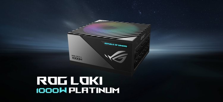 Asus Rog Sfx Loki 1000P 1000 Watt Platinum ATX 3.0 Power Supply