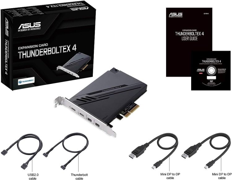 Asus ThunderboltEX 4 Expansion Card Dual Thunderbolt 4