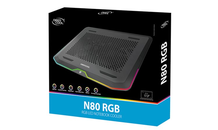Deepcool N80 RGB Notebook Cooler