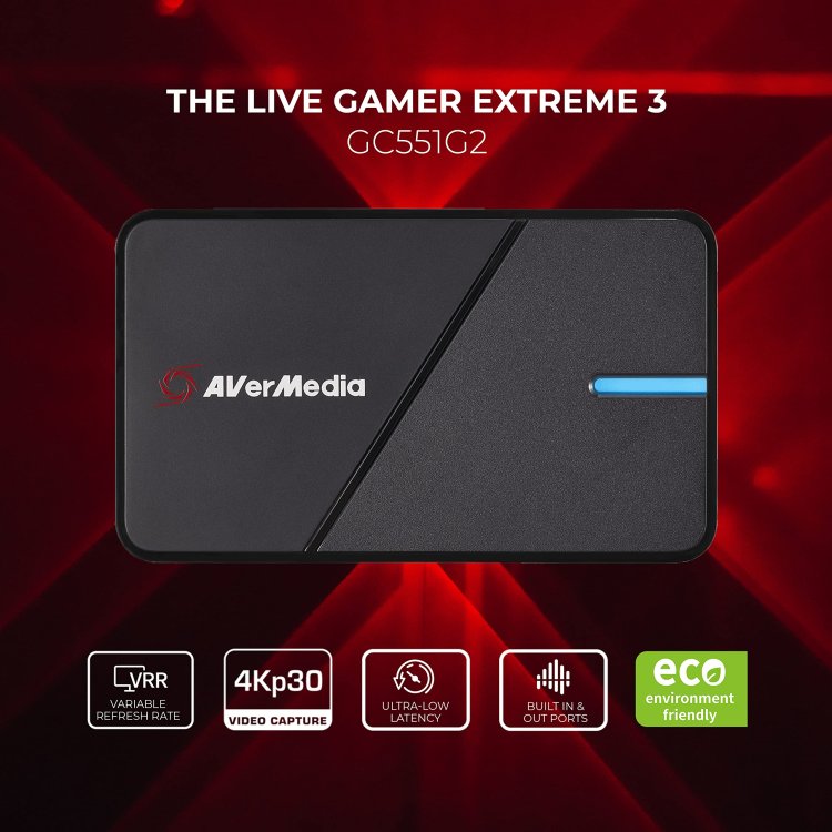 AverMedia Live Gamer Extreme 3 Capture Card (GC551G2)