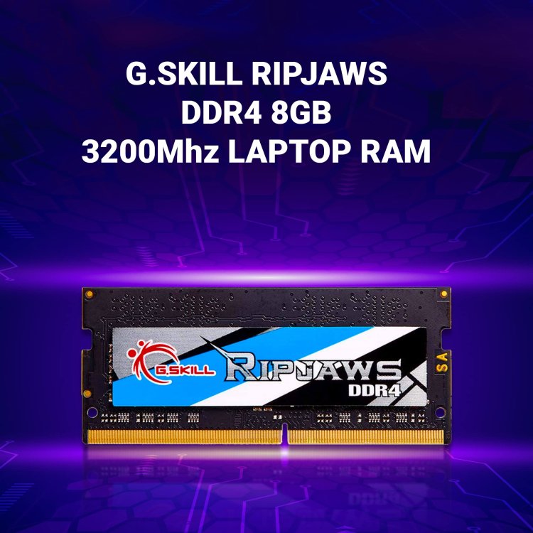 G.SKILL Ripjaws 8GB 3200MHz DDR4 CL22 Laptop Memory