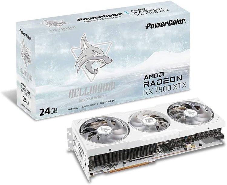 PowerColor Radeon RX 7900 XTX Hellhound OC 24GB White