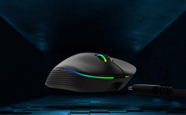 XPG Alpha Wireless Gaming Mouse - Black