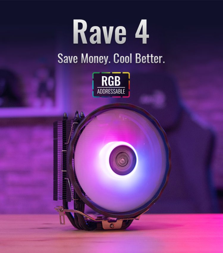 Aerocool Rave 4 ARGB CPU Cooler