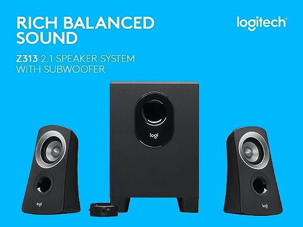 Logitech Z313 2.1 Speakers