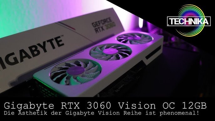 Gigabyte GeForce RTX 3060 Vision OC LHR 12GB