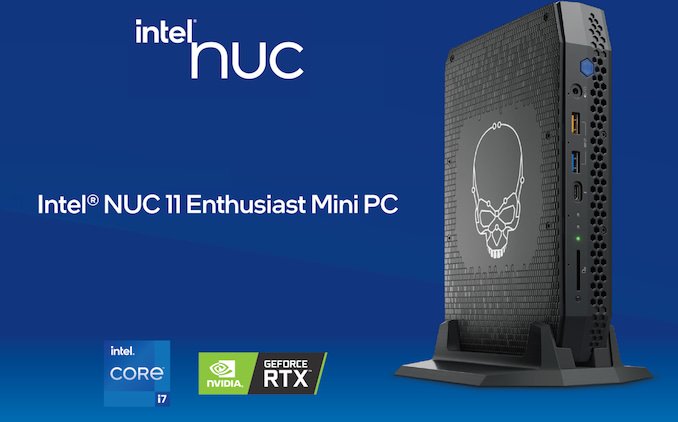 Intel NUC 11 Core i7 RTX 2060 Enthusiast NUC11PHKi7C Kit