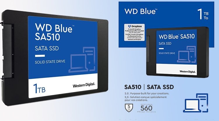 WD BLUE SA510 2.5 INCH SATA 1TB SSD