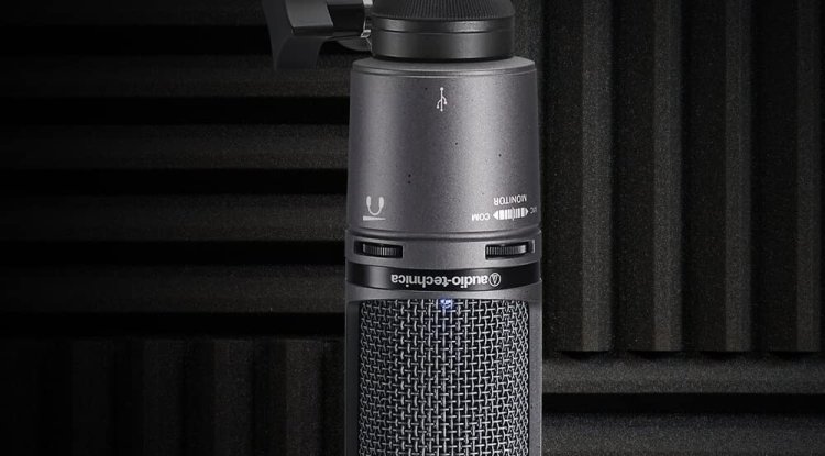 Audio-Technica AT2020USB+V Cardioid Condenser USB Microphone