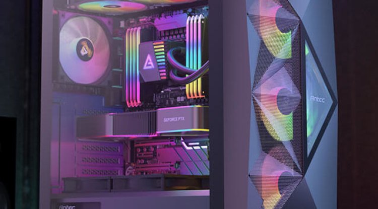 ANTEC DF800 FLUX MID-TOWER GAMING CABINET