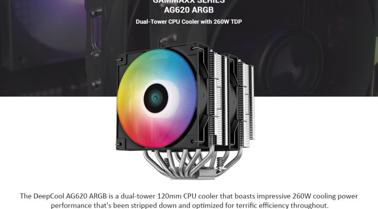 EEPCOOL AG620 ARGB CPU COOLER