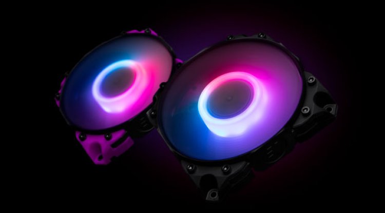EK Vardar X3M 120ER D-RGB 120mm Fan Black