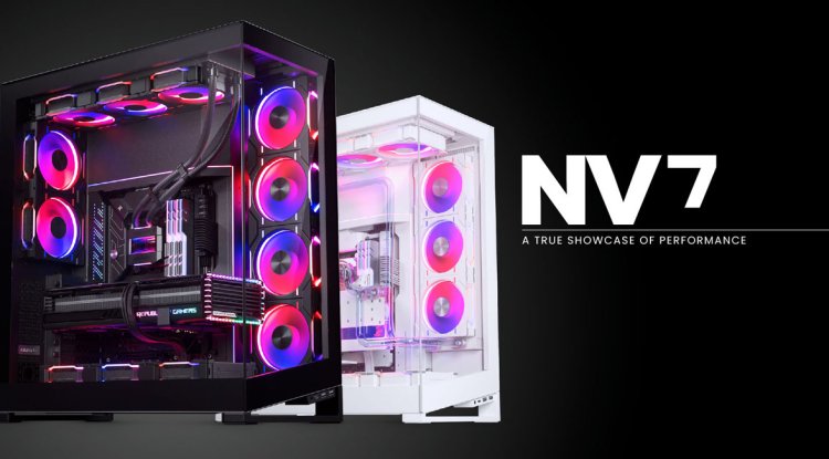 Phanteks NV7 D-RGB Tempered Glass Case Black