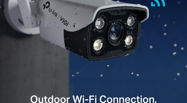 TP-Link VIGI C340-W 4MP Outdoor Security Wi-Fi Bullet Camera