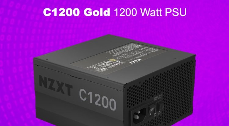NZXT C1200 Gold Modular 1200W ATX 3.0 Power Supply
