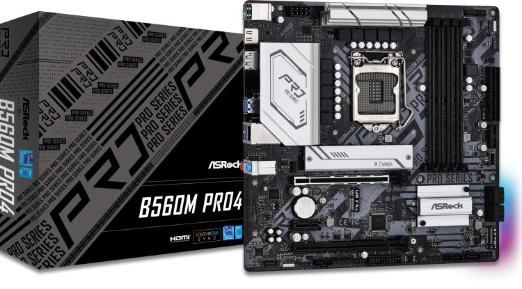 ASROCK B560 PRO4 MOTHERBOARD