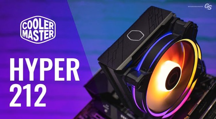 COOLER MASTER HYPER 212 HALO BLACK ARGB CPU COOLER