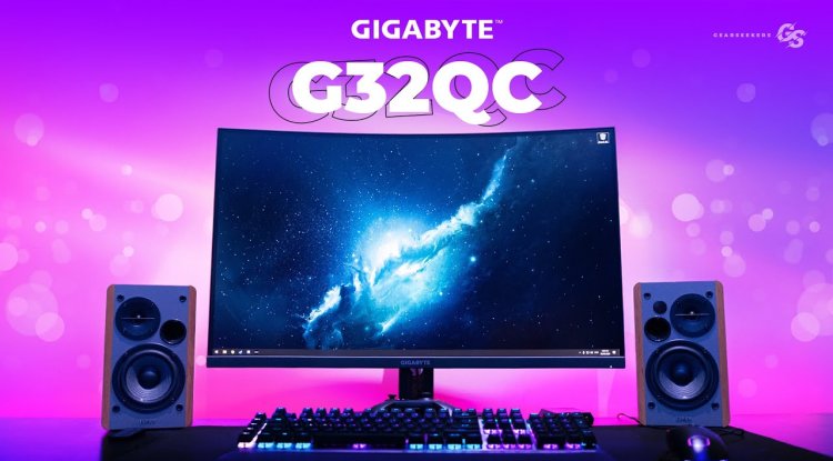 GIGABYTE G32QC A GAMING MONITOR