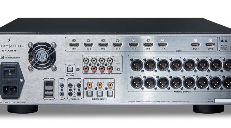 StormAudio ISP Elite + 16 Analog XLR Out
